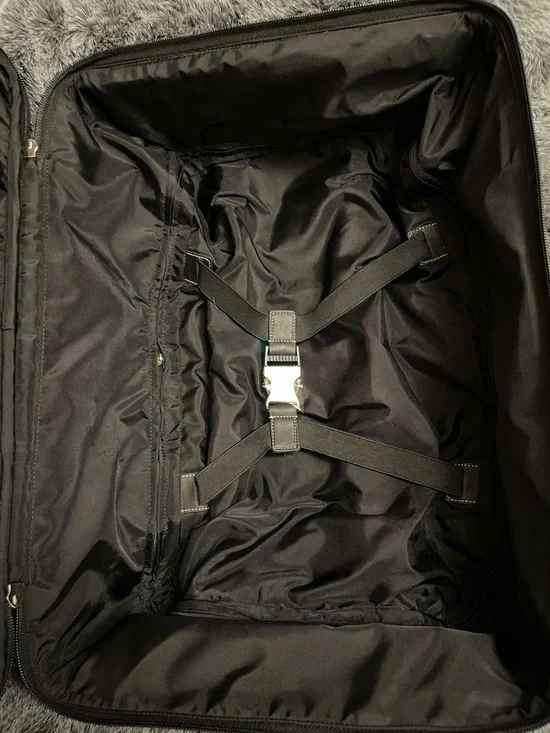 Coach unisex monogram logo all over carry on travel suit case bag - Picture 14 of 16